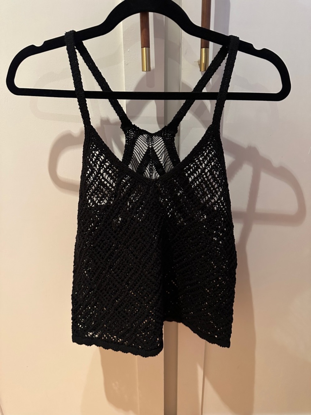 MANGO crochet knit tank